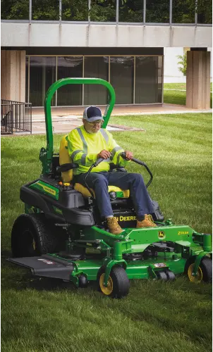 Commercial mowing equipment