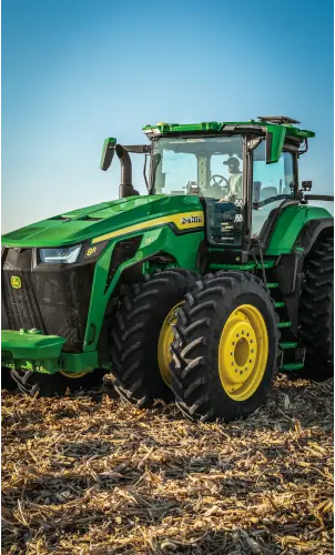 John Deere agricultural tractor