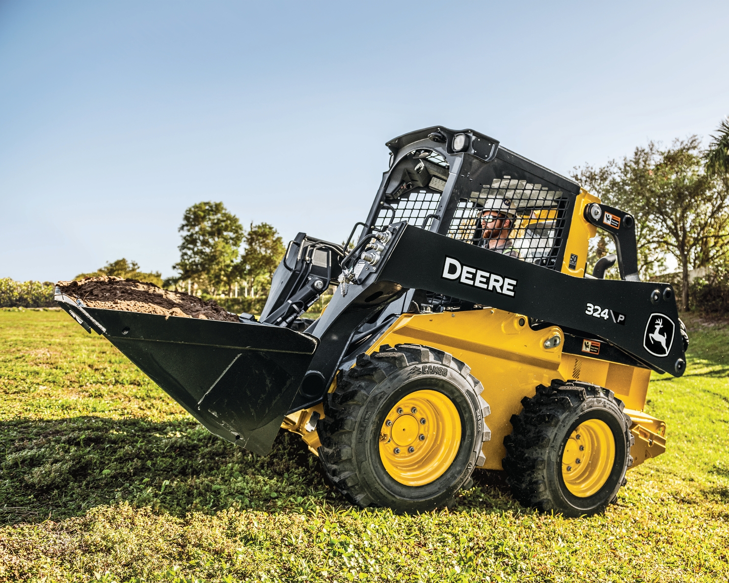 John Deere compact construction equipment
