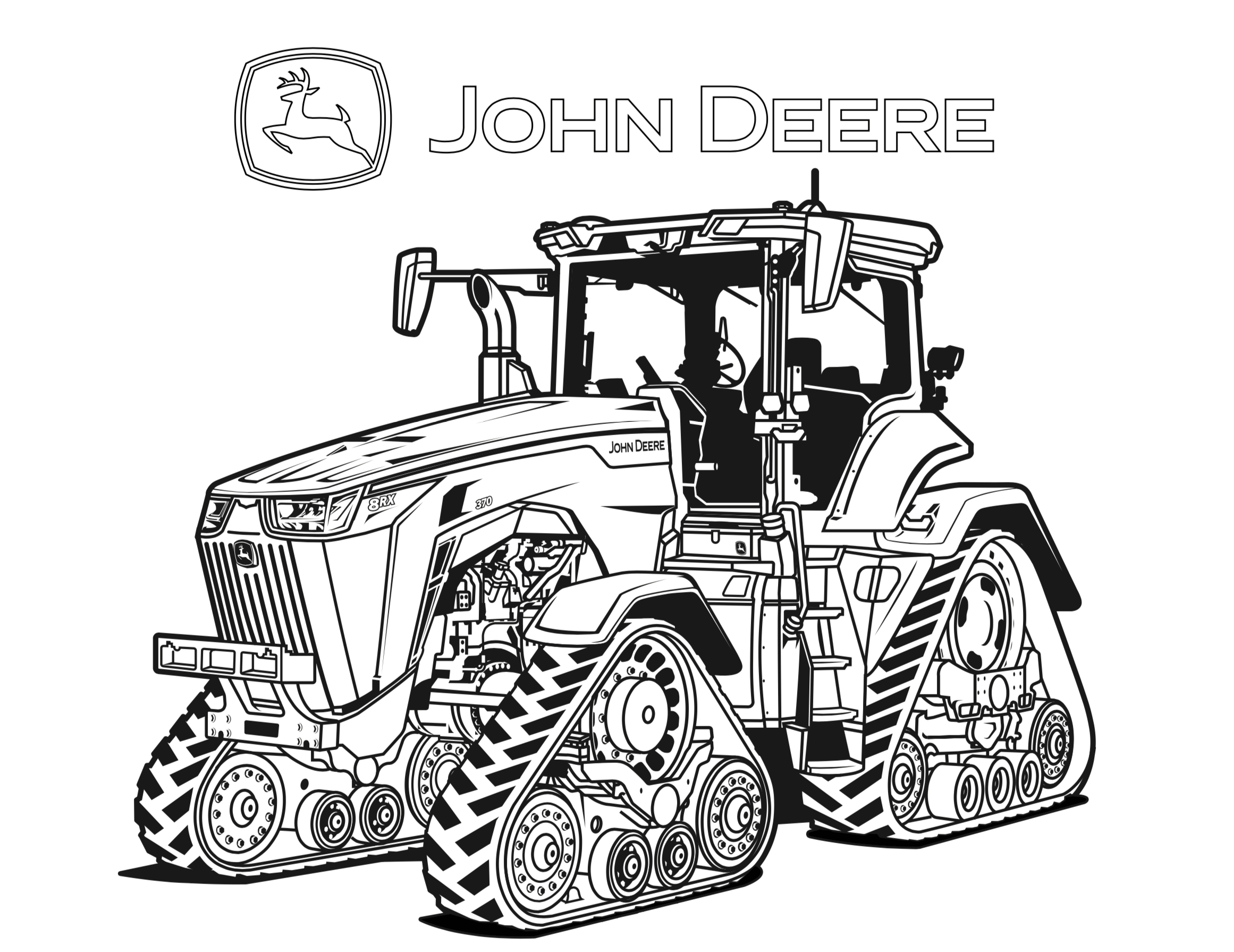 Kids Club colouring pages artwork
