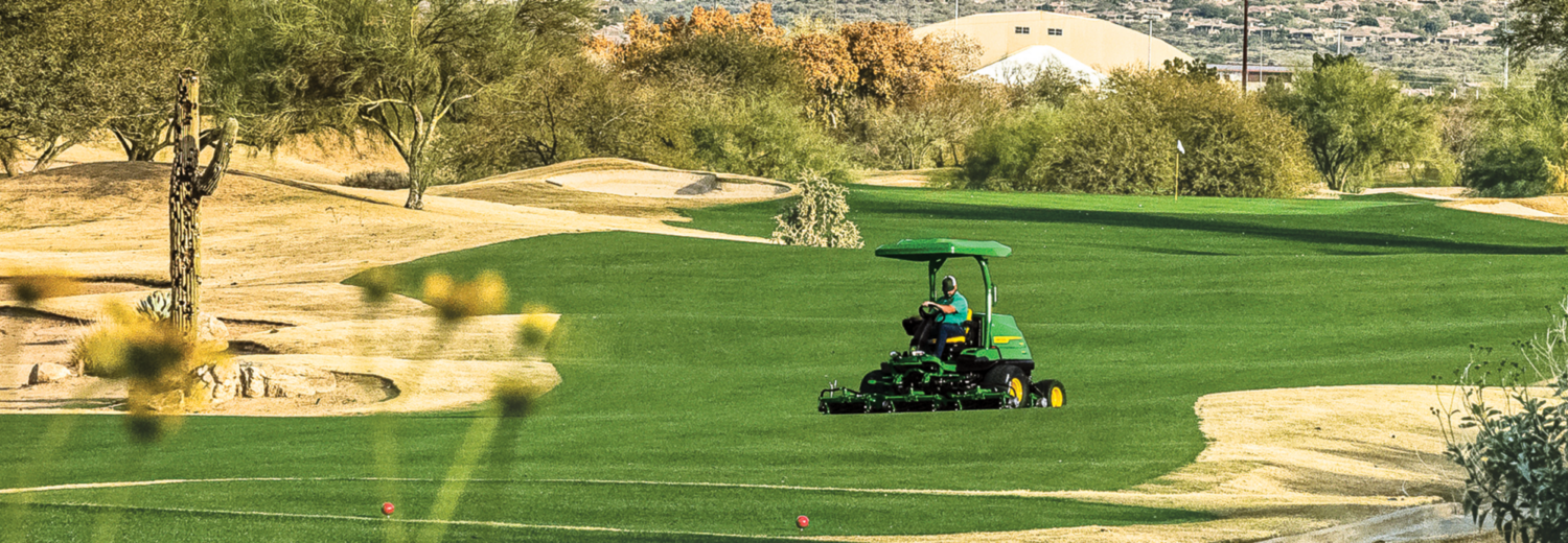 John Deere golf and turf equipment
